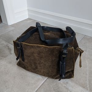 Anthropologie Daniella Lehavi Suede Bag